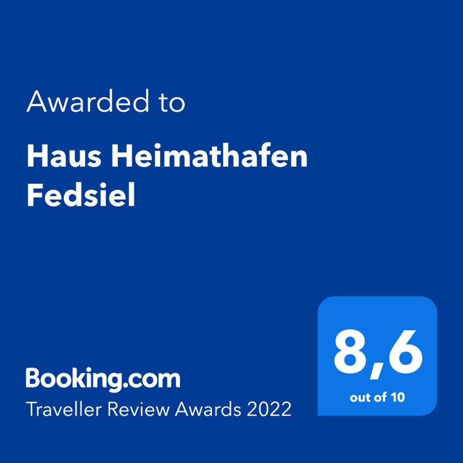 Вилла Haus Heimathafen Fedsiel Бутьядинген Экстерьер фото